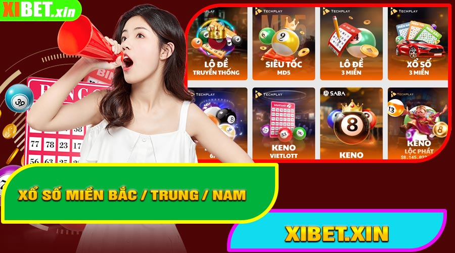 Xổ Số Miền Bắc / Trung / Nam